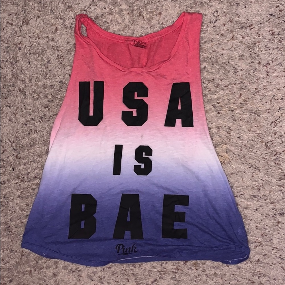 Pink tank top